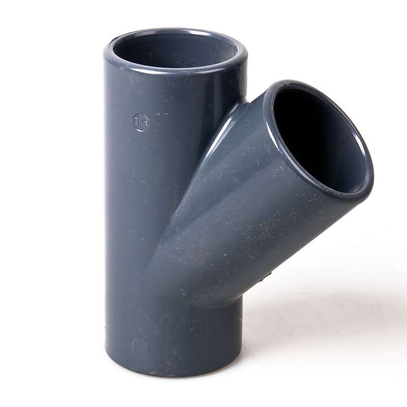 Raccord Y PVC-U 45° diam. 25 / 32 / 40 / 50 mm