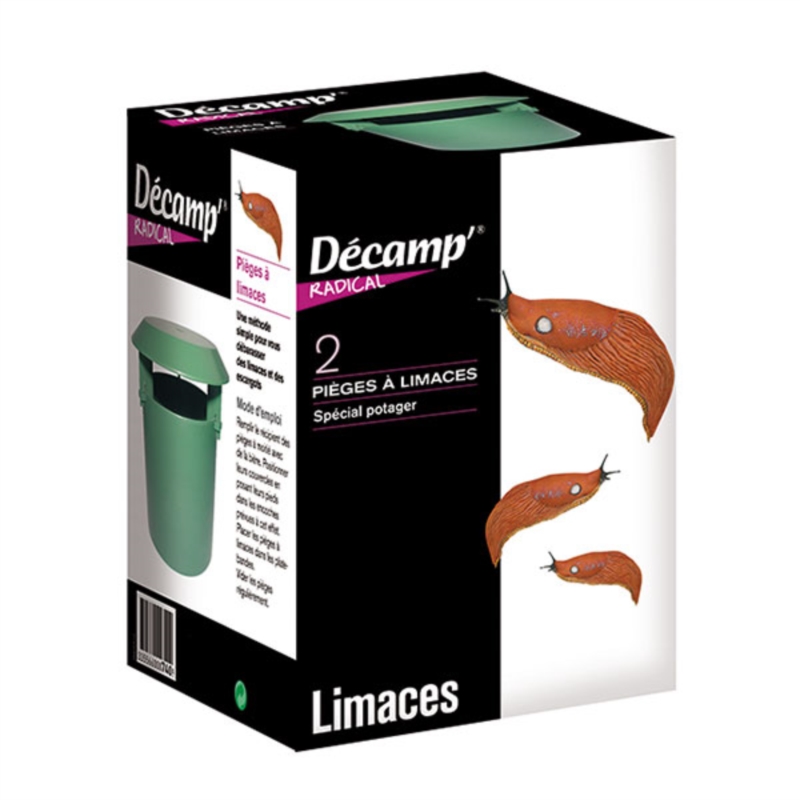 Lot de 2 pièges anti-limaces